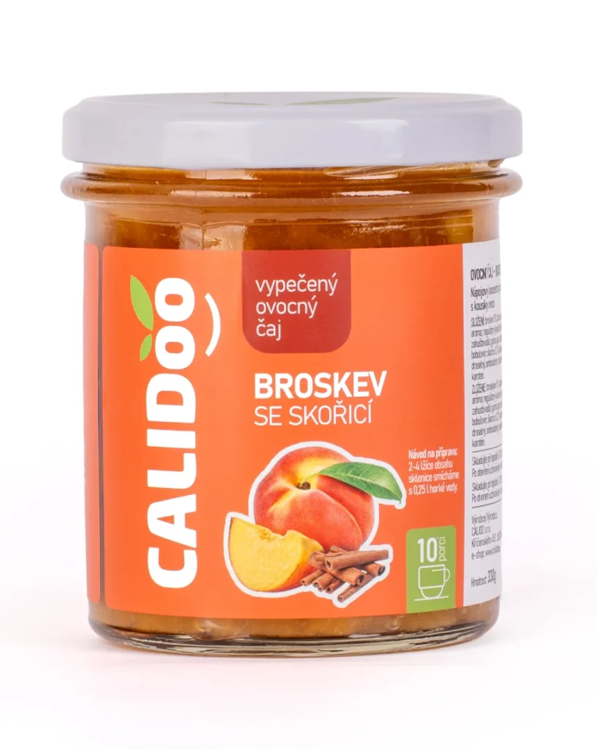 calidoo-caj-broskve-skorice-26 CALIDOO - Broskev se skořicí - vypečený ovocný čaj