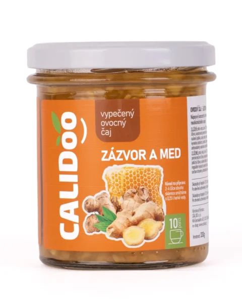 CALIDOO - Zázvor a med - vypečený ovocný čaj